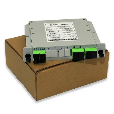 Оптический разветвитель PLC 2X4 LGX SC/APC