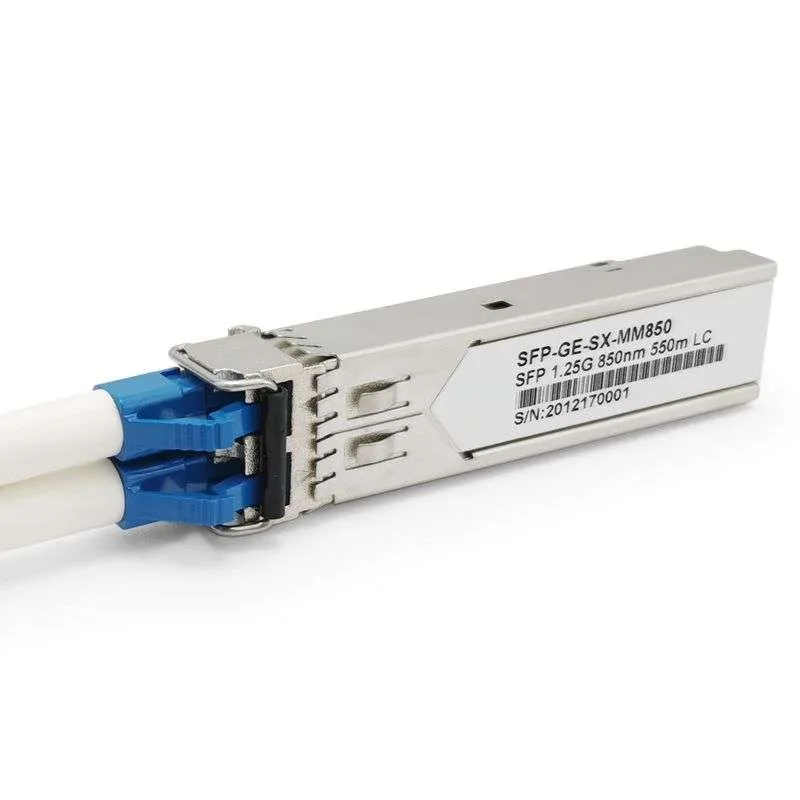 Модуль SFP оптический  Dual LC,1.25Гбит/с 850 нм  550м DOM DDM  MMF  с Cisco